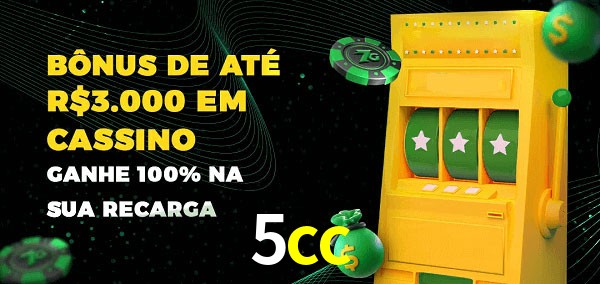 5cc melhor bônus de depósito
